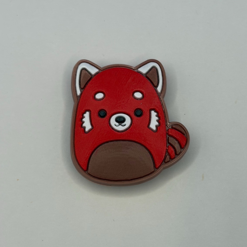 Cici The Red Panda Squishmallow Croc Shoe Charm